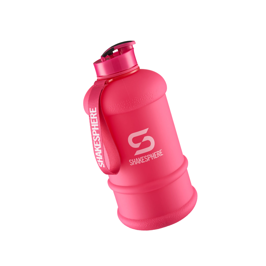 ShakeSphere Gourde de sport Hydration Jug Matte Pink 1,3L sans BPA